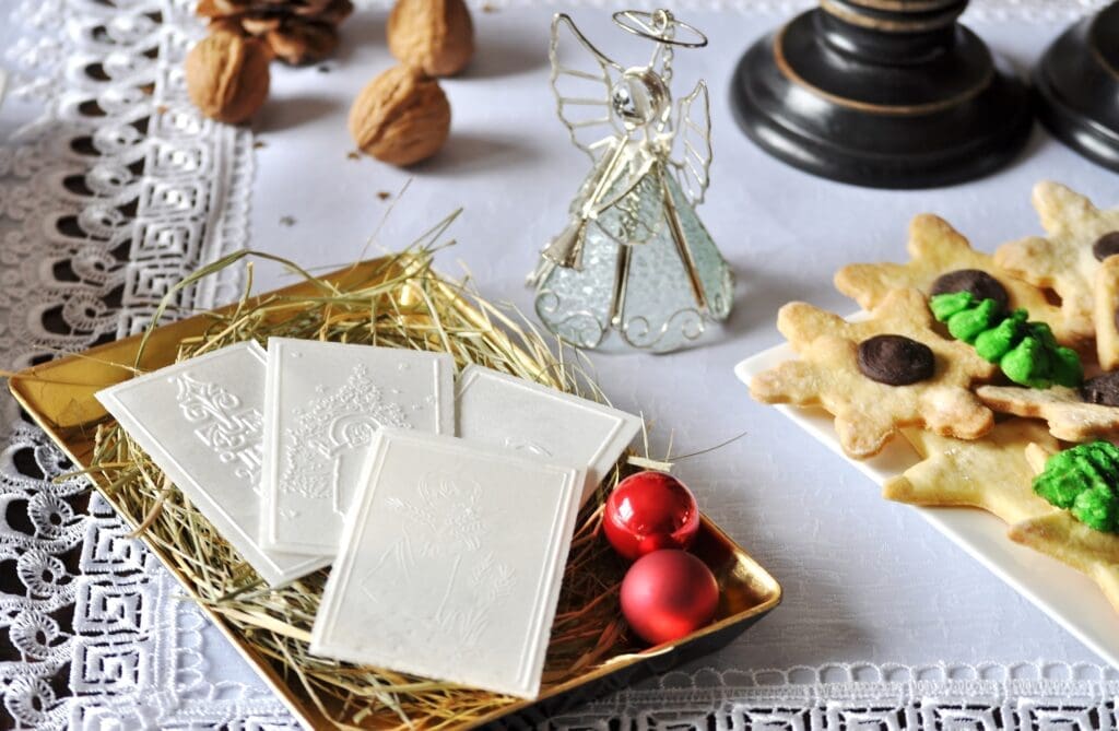 Breaking of the Oplatek.