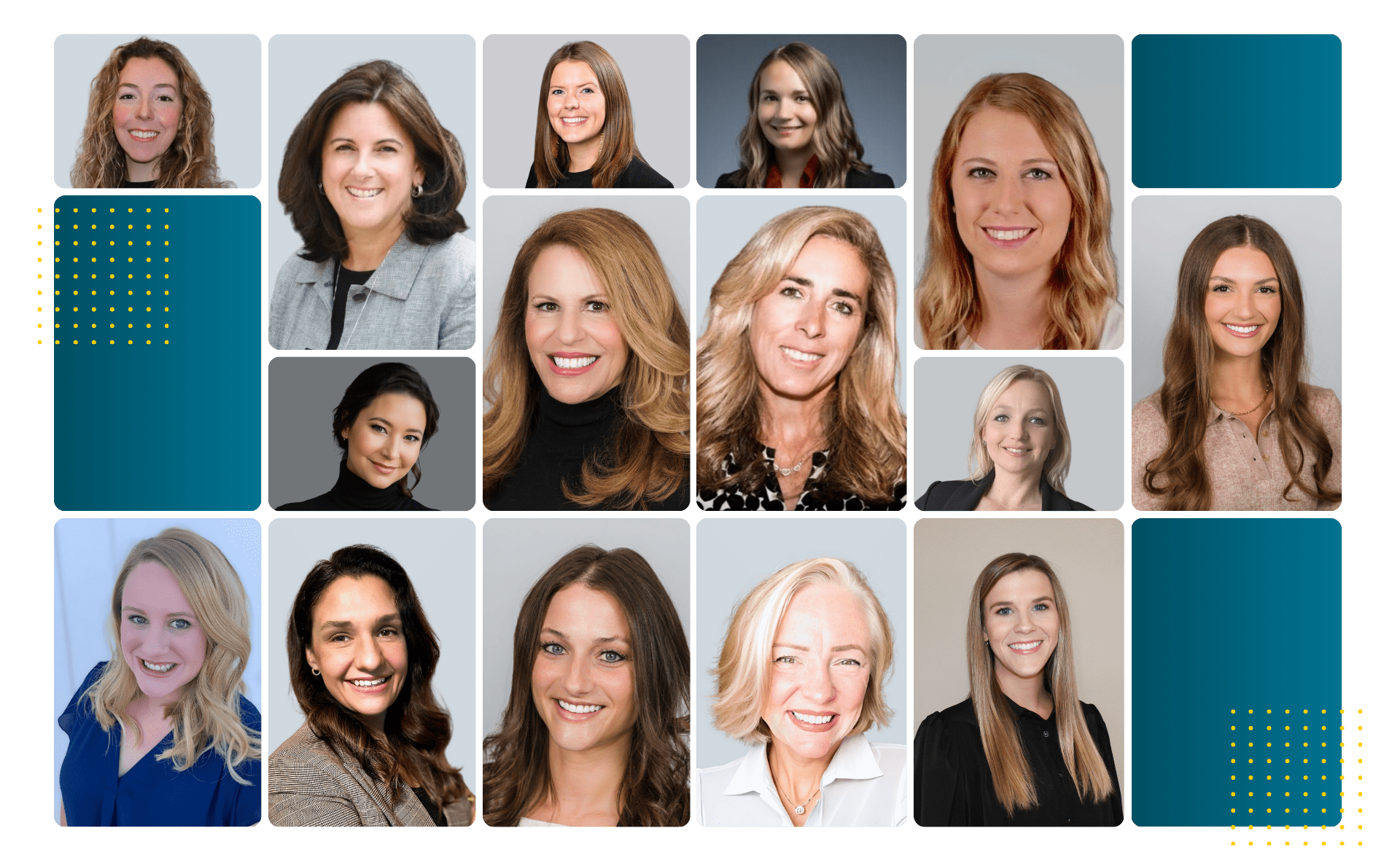 Collage of the Marketri Team Member's headshots
